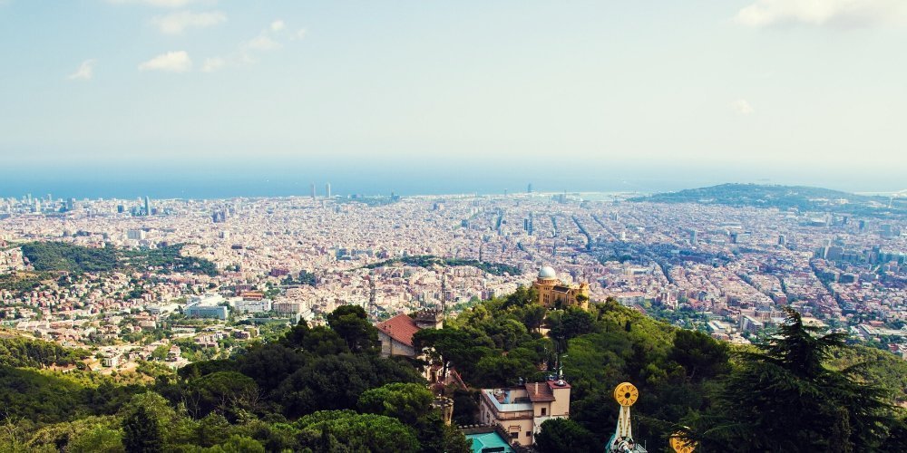 barcelona skyline